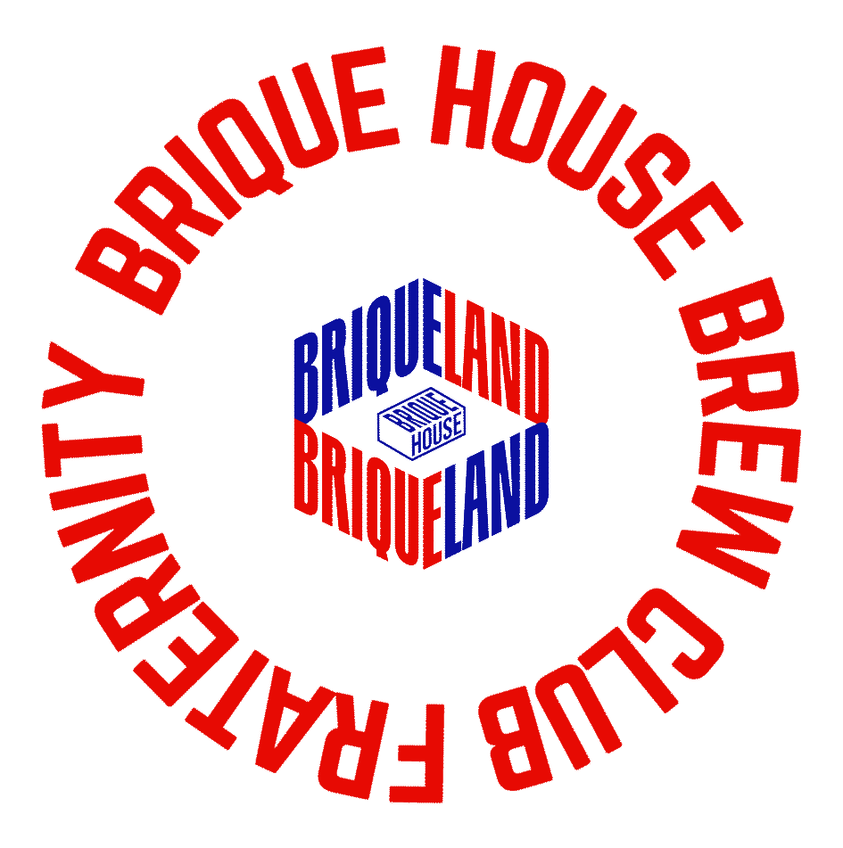 BRIQUE LAND - Brique House - sticker